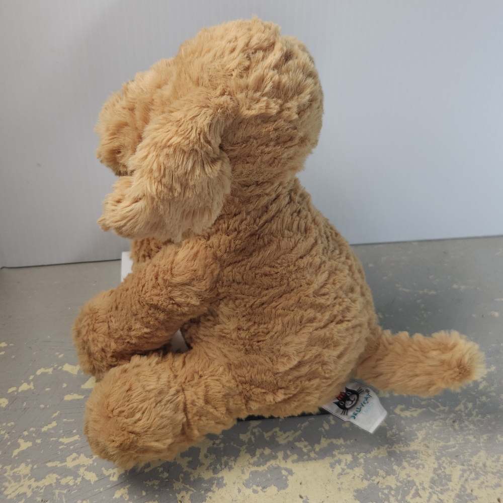 Jellycat Fluffy Tan Dog Plush - Picture 6 of 12